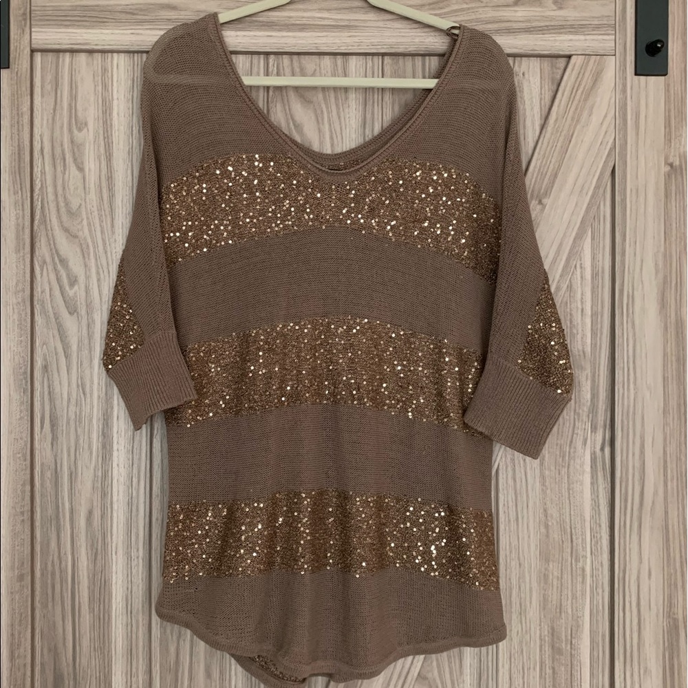 Express Lightweight V-neck Sweater